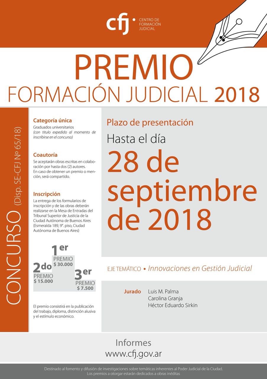 UB Graduados | Premio Formación Judicial 2018