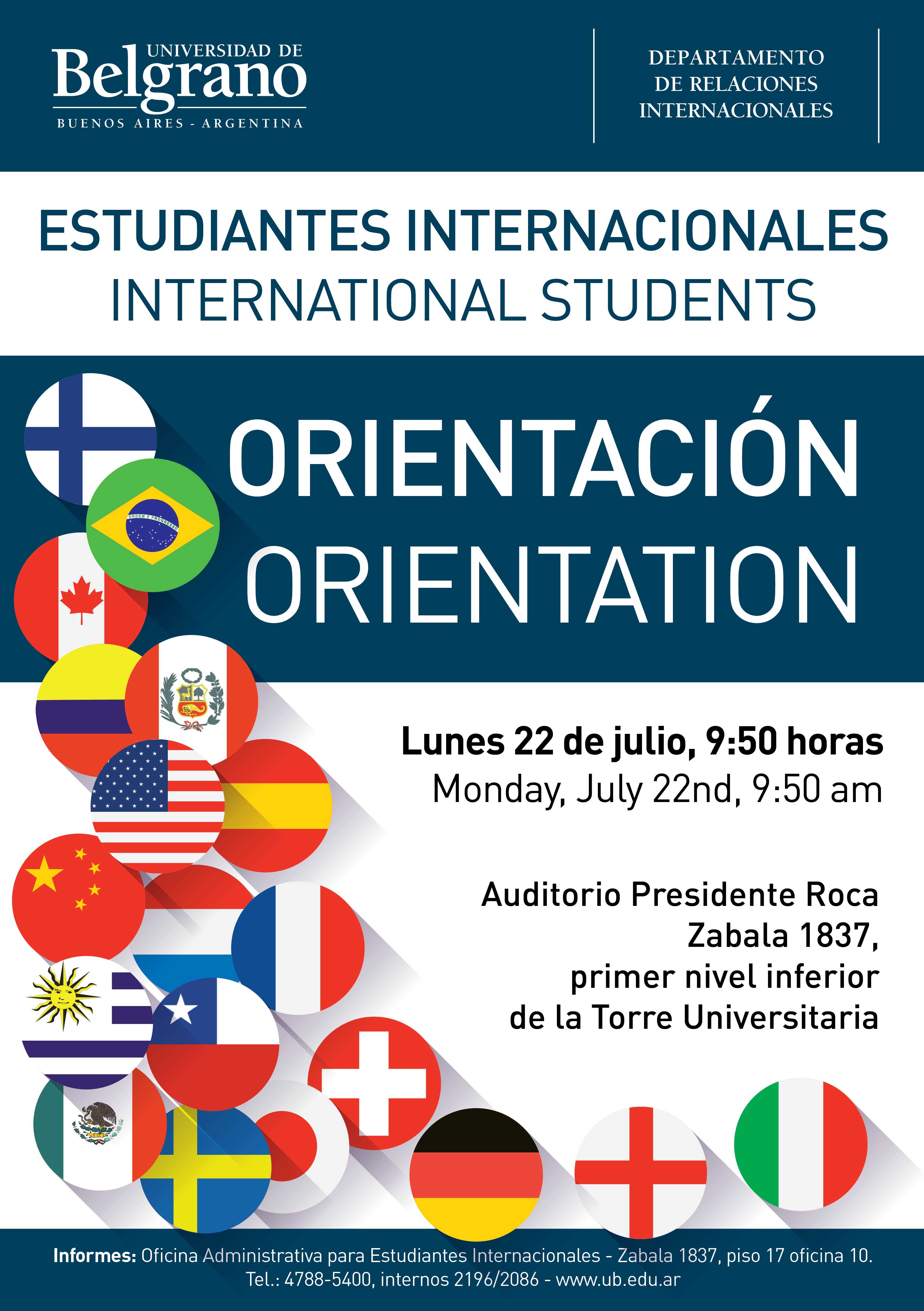 Universidad de Belgrano | Orientación a Estudiantes Internacionales