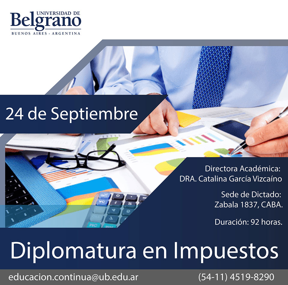 Universidad de Belgrano | Diplomatura en Impuestos