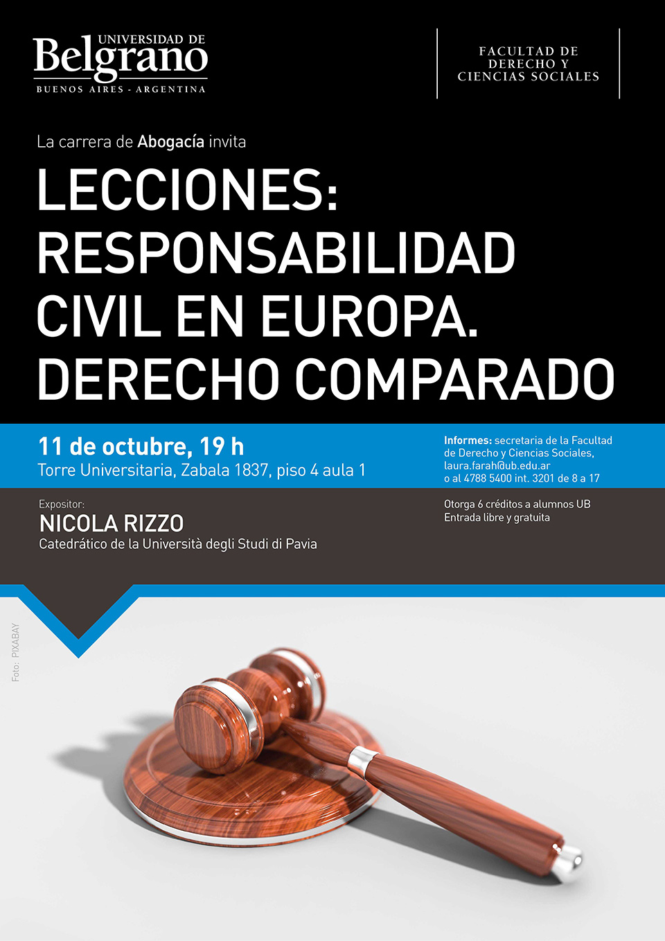 Universidad de Belgrano | Lecciones: Responsabilidad Civil en Europa