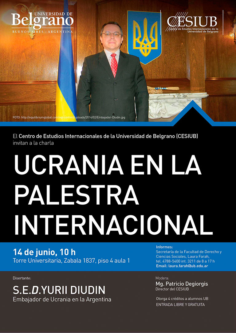 Ucrania en la Palestra Internacional