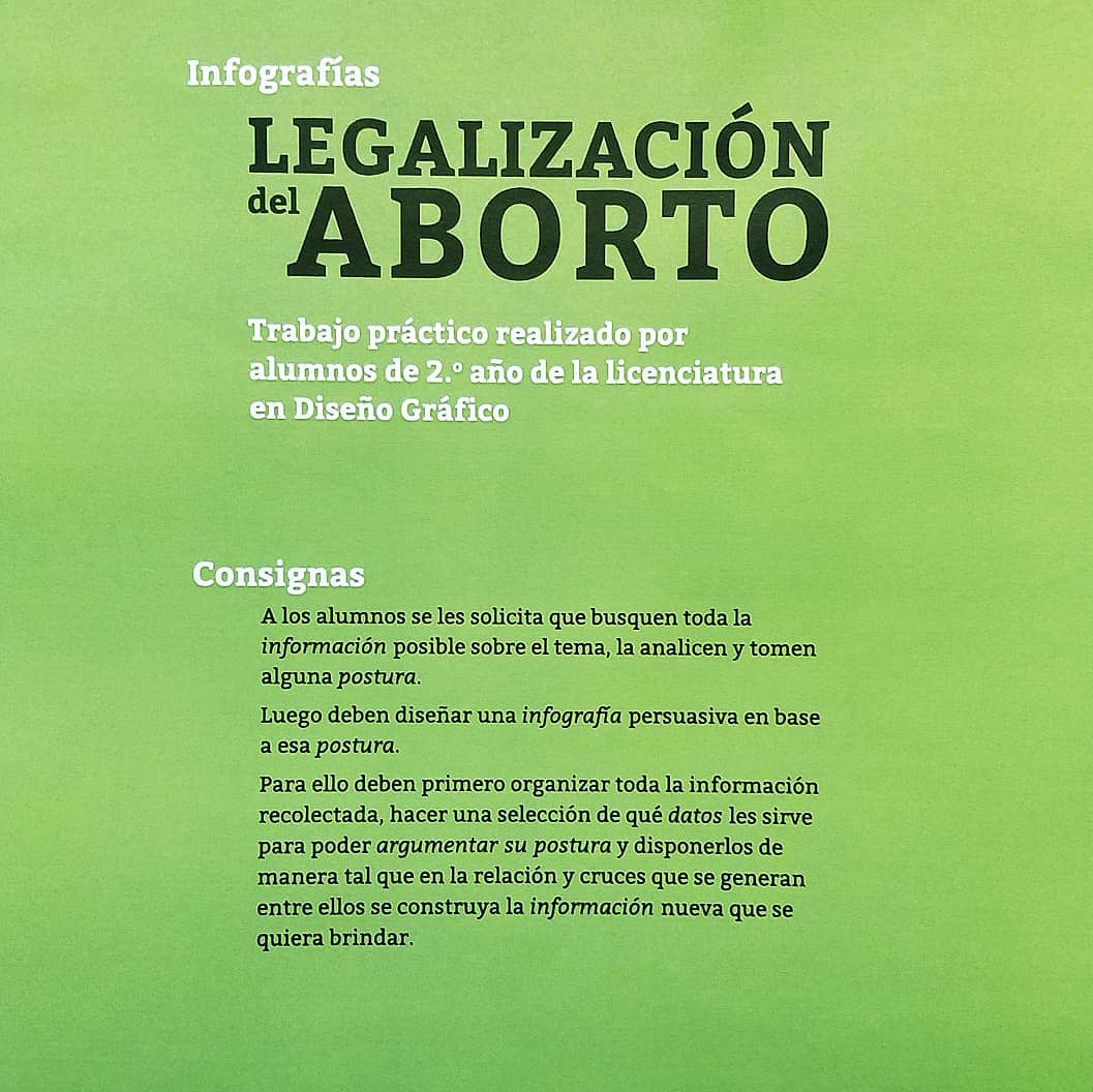 Diseño Gráfico | Expo La Legalización del Aborto