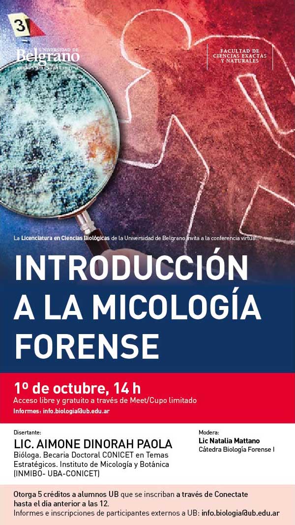 Introducción a la micología forense