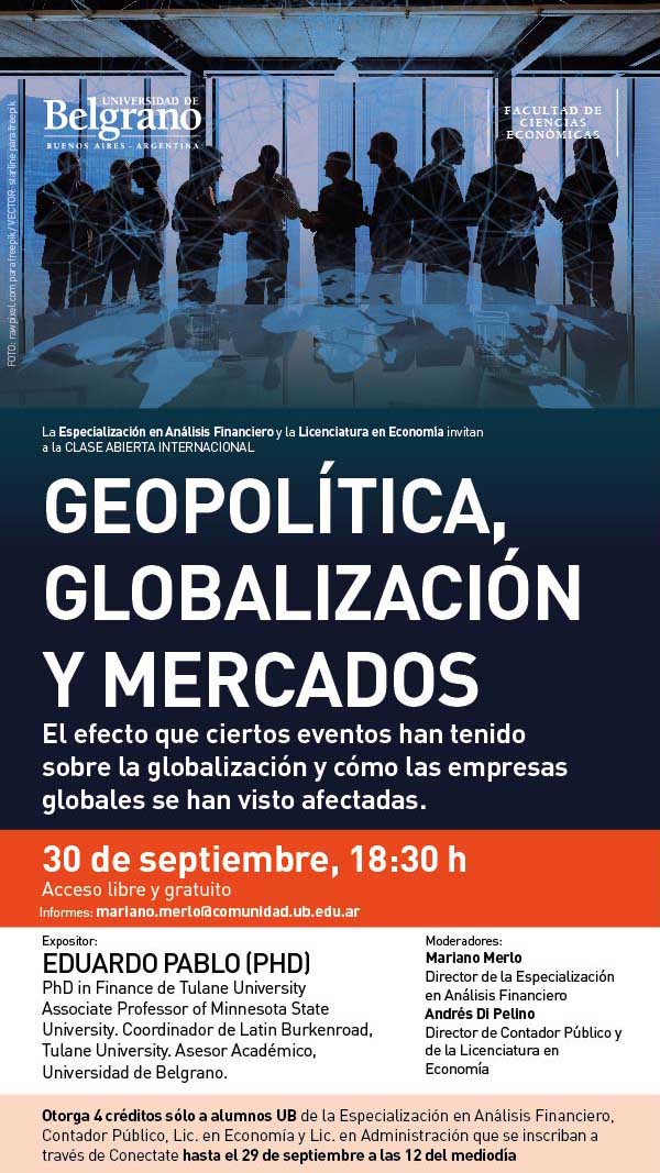 Geopolítica, globalización y mercados