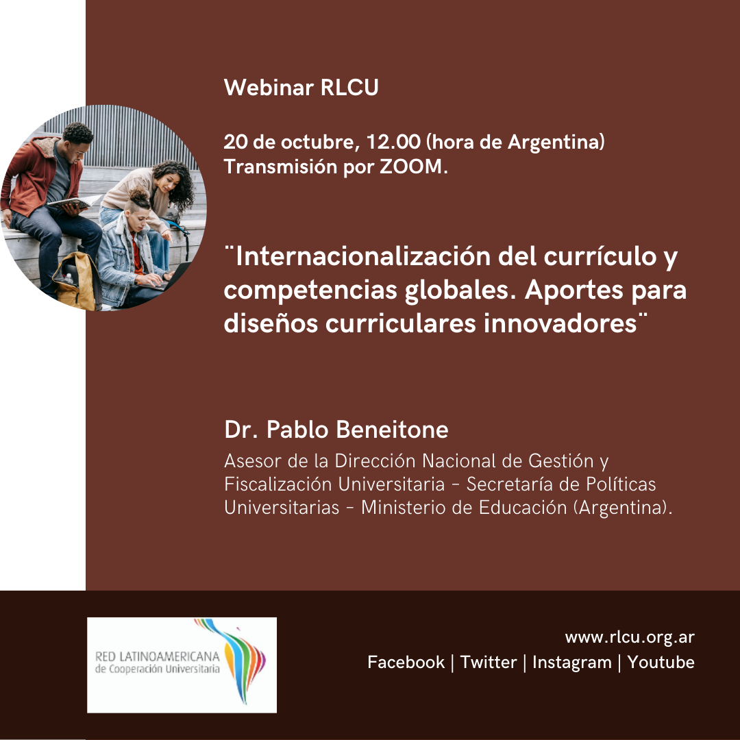 Internacionalización del Currículo y competencias globales: Aportes para diseños curriculares innovadores