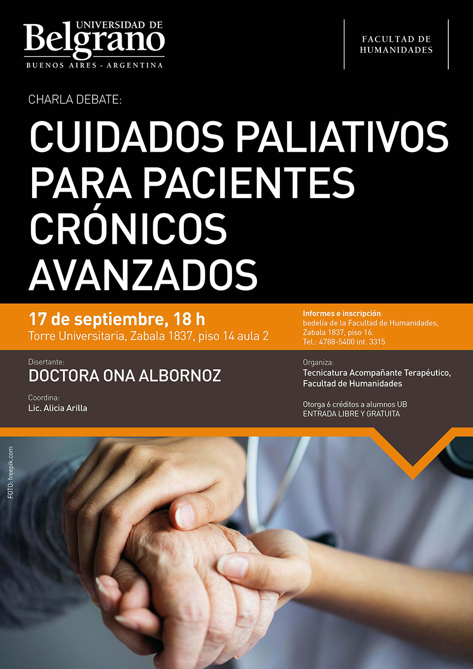 Universidad de Belgrano | Cuidados Paliativos para Pacientes Crónicos Avanzados