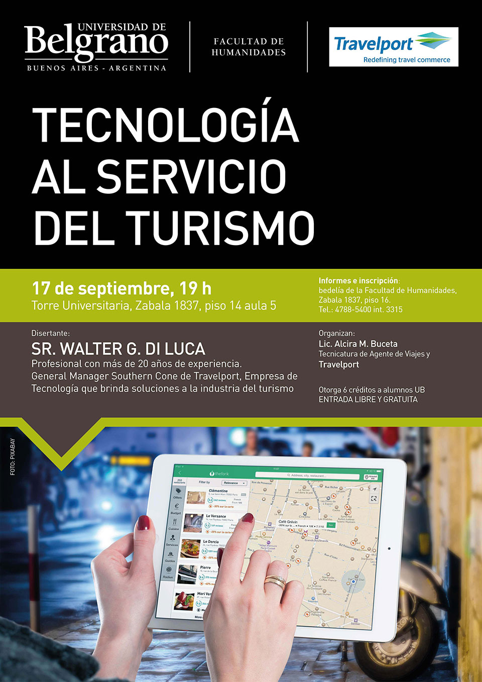Universidad de Belgrano | Agente de Viajes | Tecnología al Servicio del Turismo