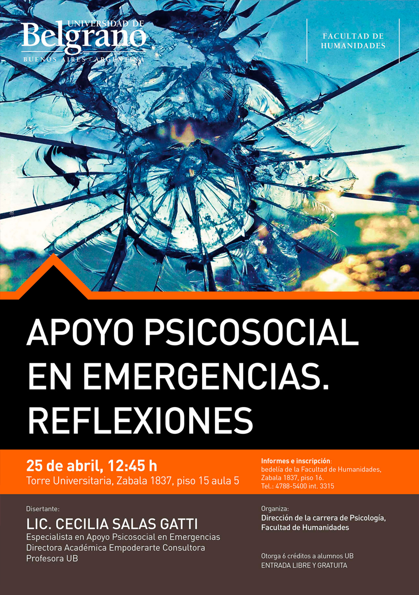 Universidad de Belgrano | Facultad de Humanidades | Apoyo Psicosocial en Emergencias