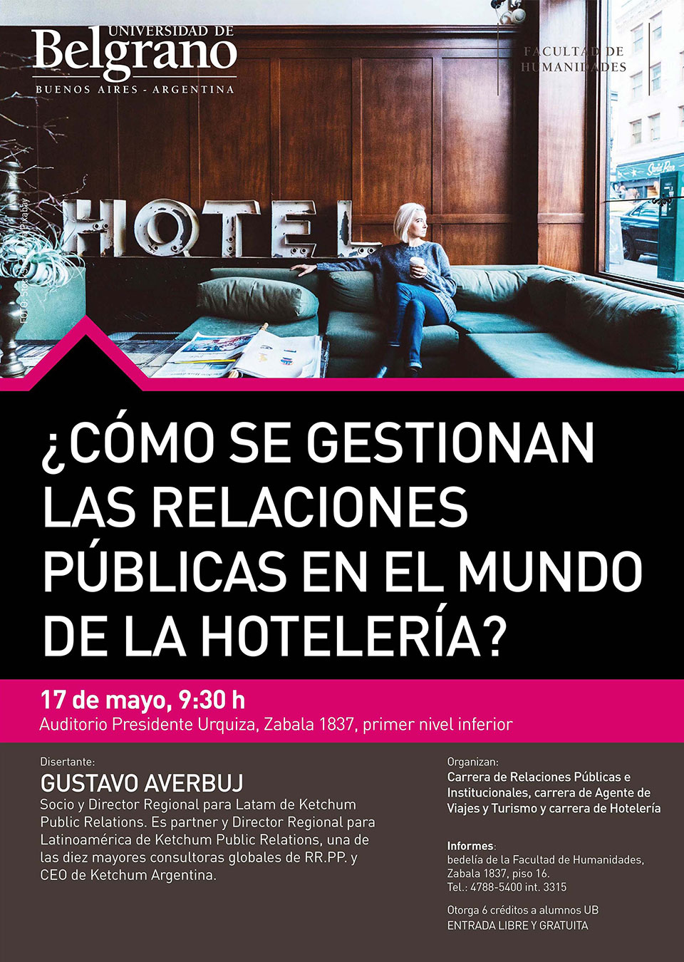 Universidad de Belgrano | Relaciones Públicas | ¿Cómo se Gestionan las Relaciones Públicas en el Mundo de la Hotelería?