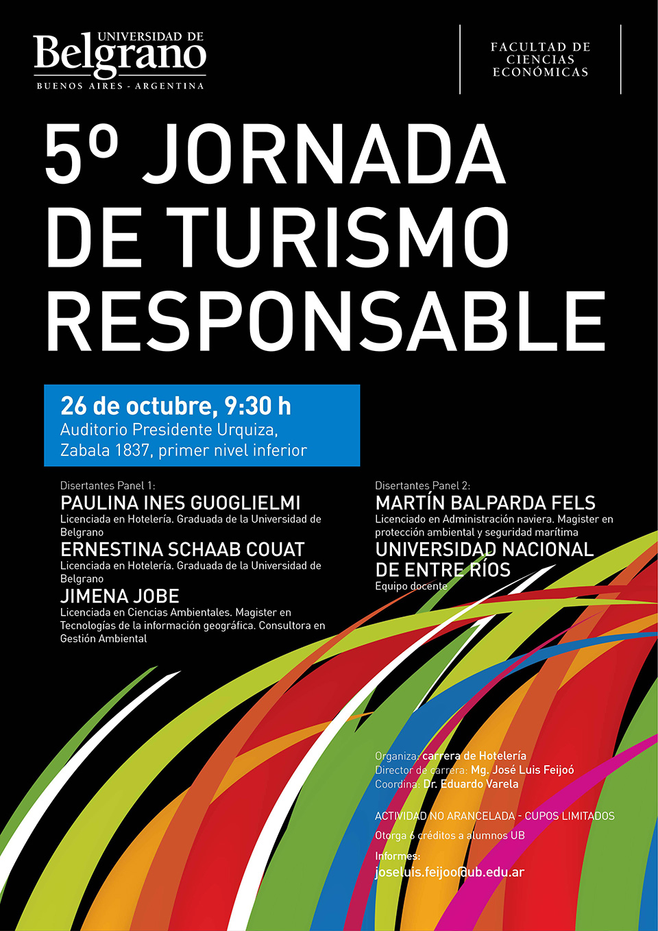 Universidad de Belgrano | 5º Jornada de Turismo Responsable