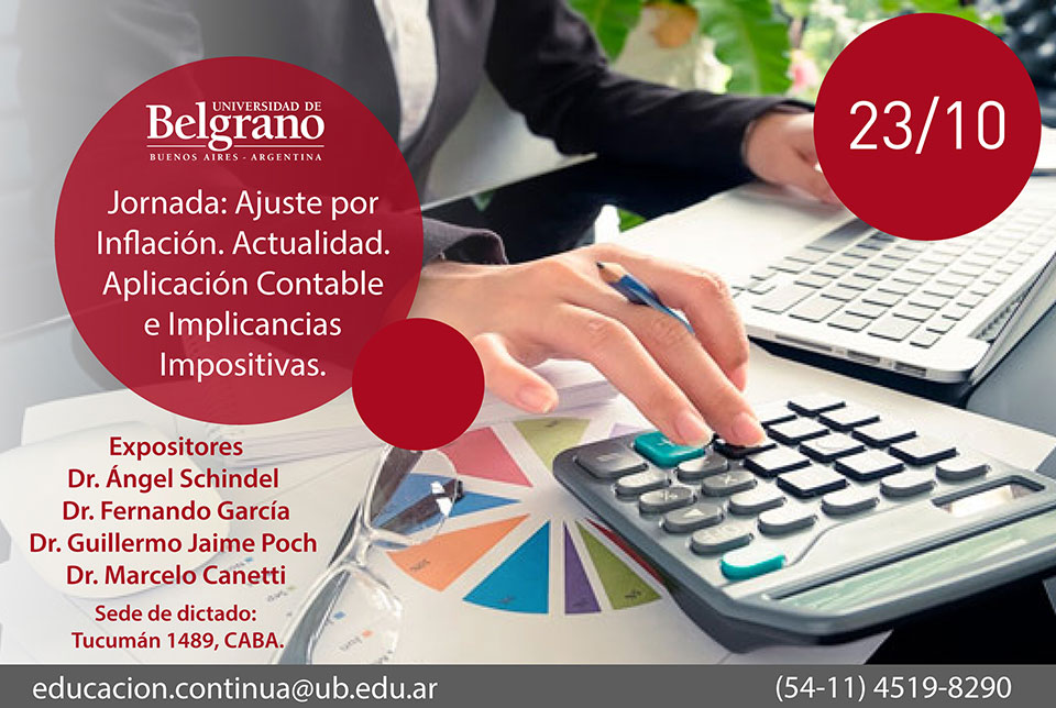 Universidad de Belgrano | DEPEC | Jornada "Ajuste por Inflación"