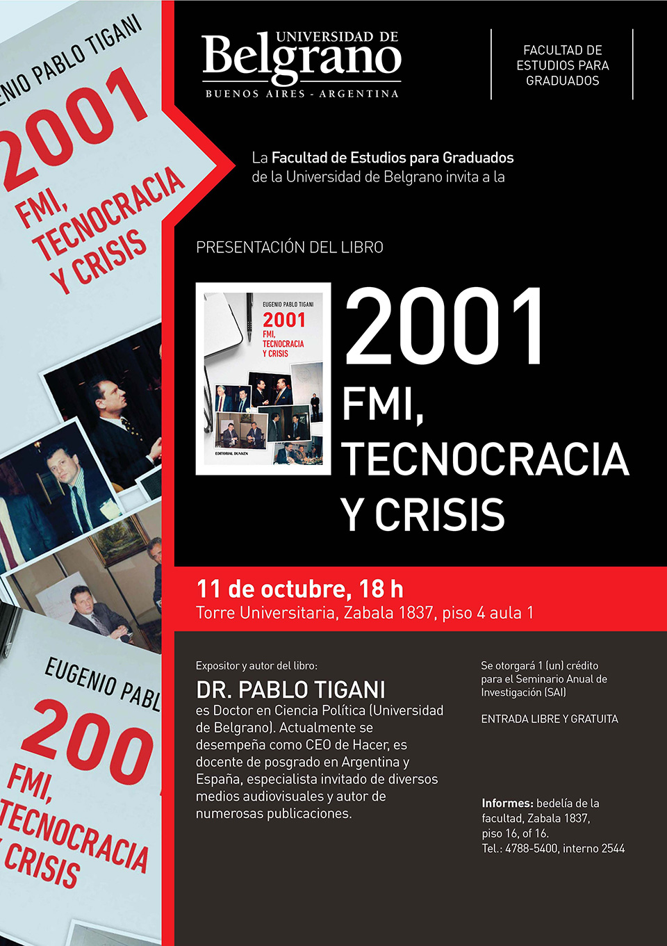 Universidad de Belgrano | 2001. Fmi, Tecnocracia y Crisis