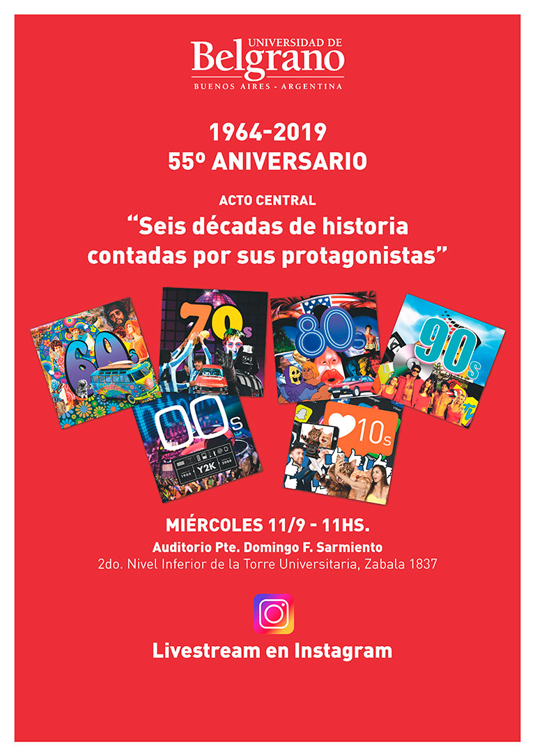 55º Aniversario de la Universidad de Belgrano