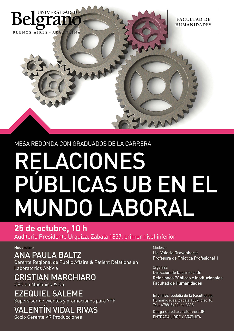 Universidad de Belgrano |Relaciones Públicas UB en el Mundo Laboral