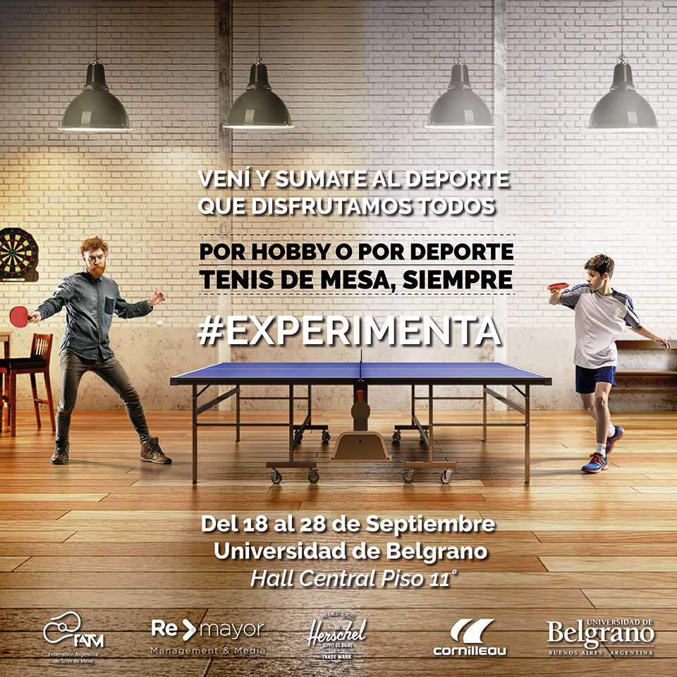 Universidad de Belgrano | #Experimenta :: Tenis de Mesa