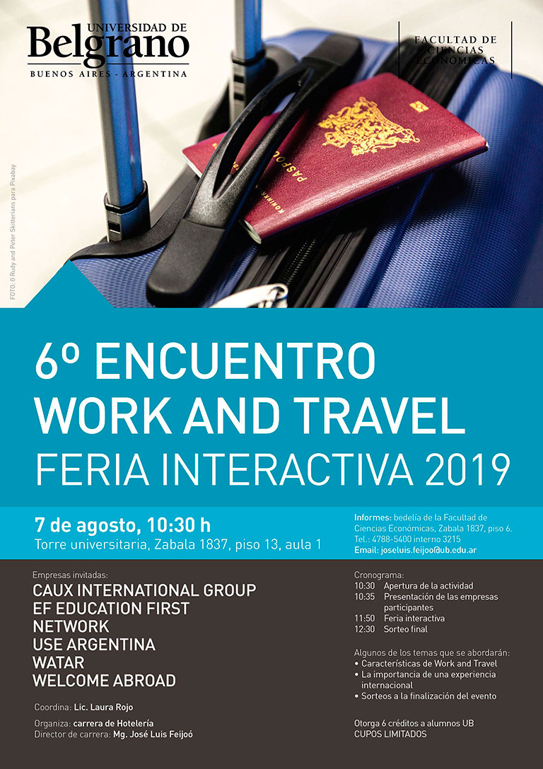 Universidad de Belgrano | 6º Encuentro Work and Travel