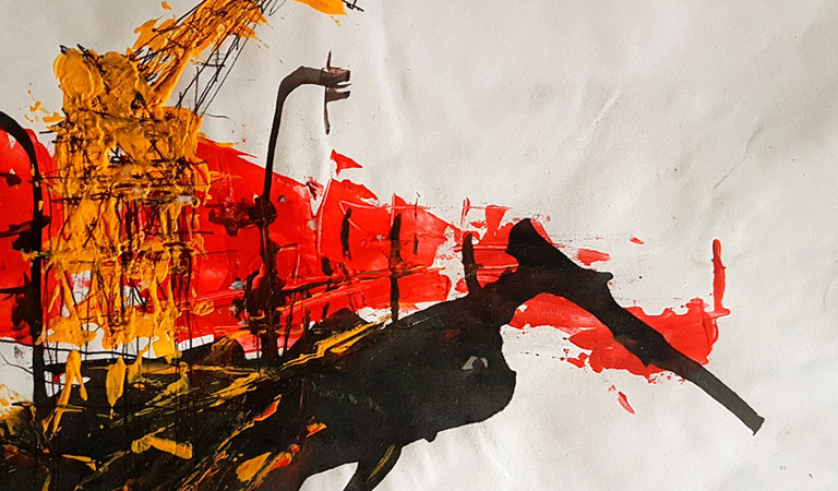 De la serie Dibujos Urbanos - Puerto Madero, Buenos Aires - Eduardo E. Calocero, Graduado UB