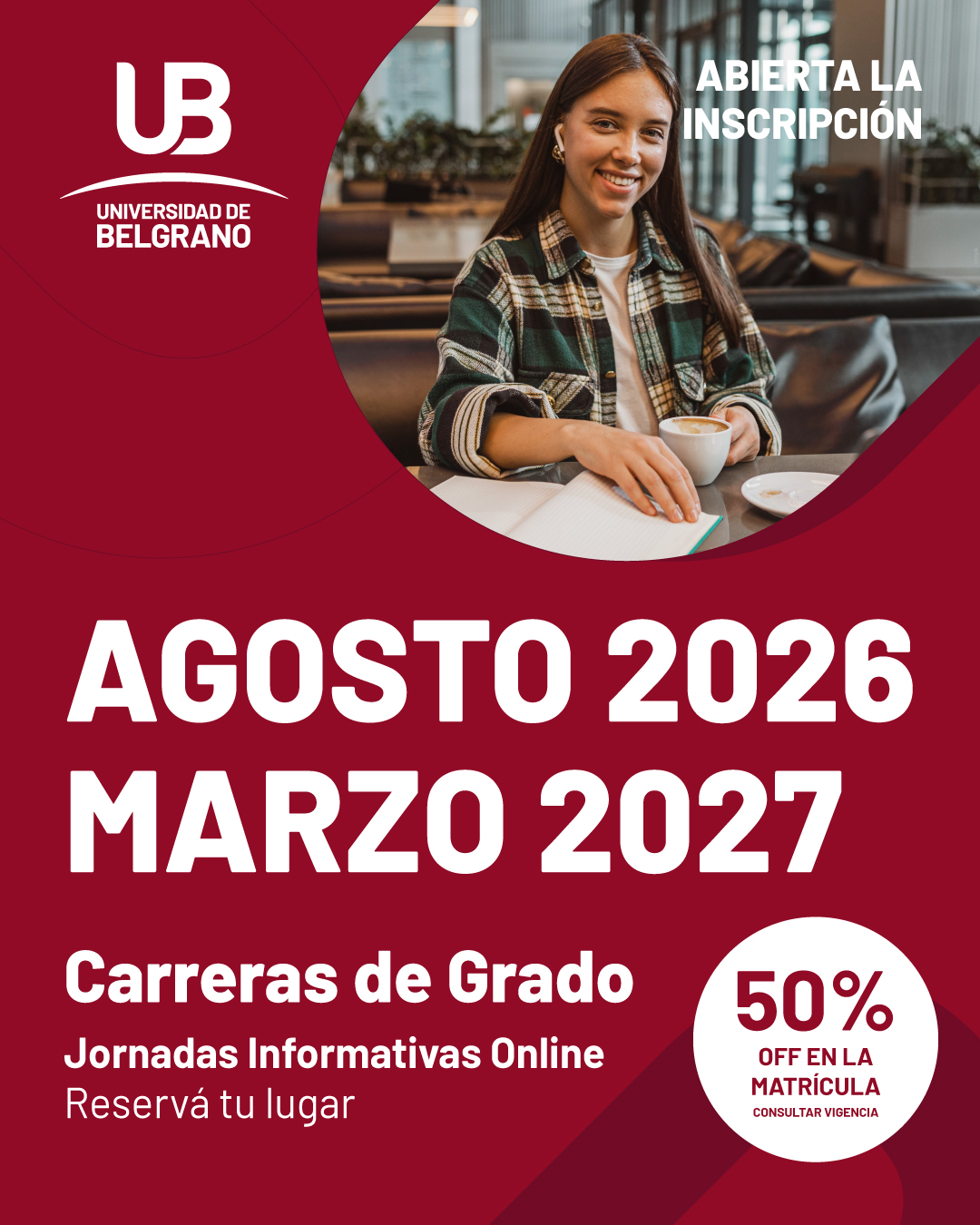 JORNADAS INFORMATIVAS | Carreras de Grado