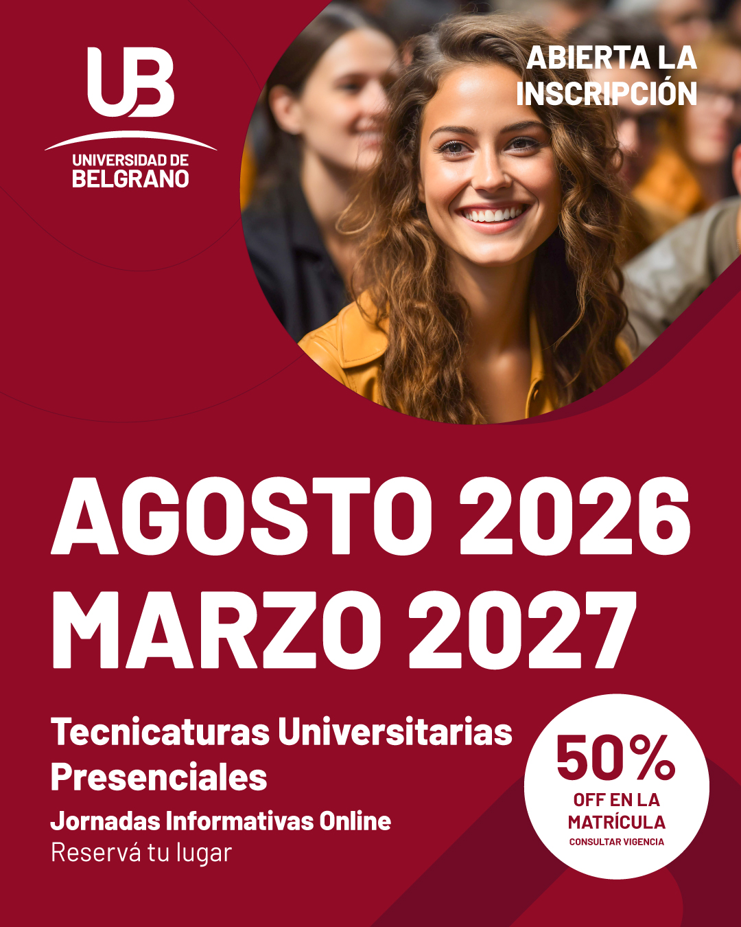 JORNADAS INFORMATIVAS | Tecnicaturas Universitarias