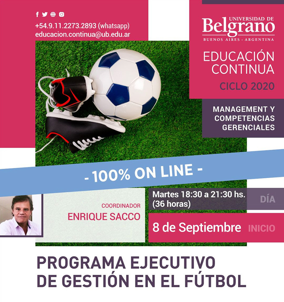 Programa Ejecutivo en Gestión en el Futbol