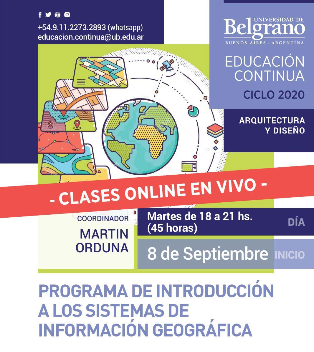 Programa de Introducción a los Sistemas de Información Geográfica