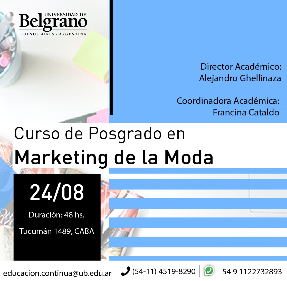 Curso de Posgrado en Marketing de la Moda