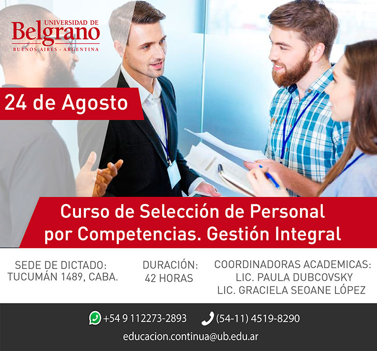 Curso de Selección de Personal por Competencias