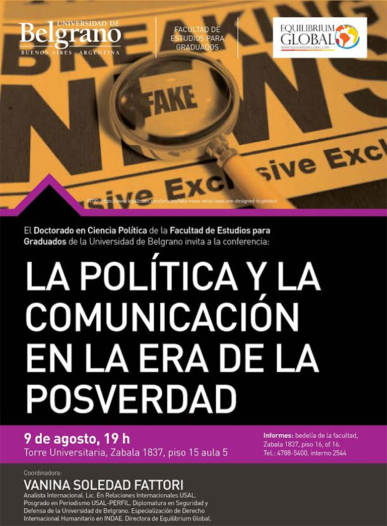 UB Graduados | La Política y la Comunicación en al era de la Posverdad