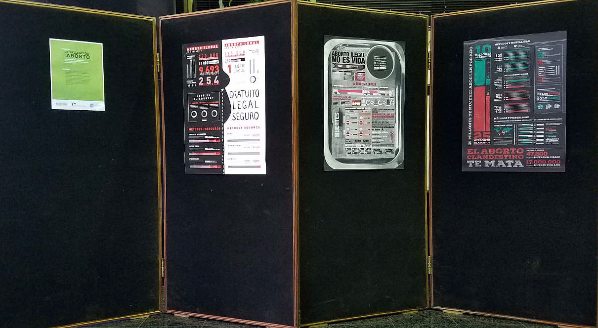 Diseño Gráfico | Expo La Legalización del Aborto