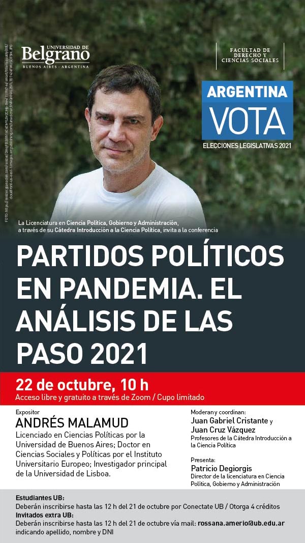 Partidos Políticos en Pandemia. Análisis de las PASO 2021