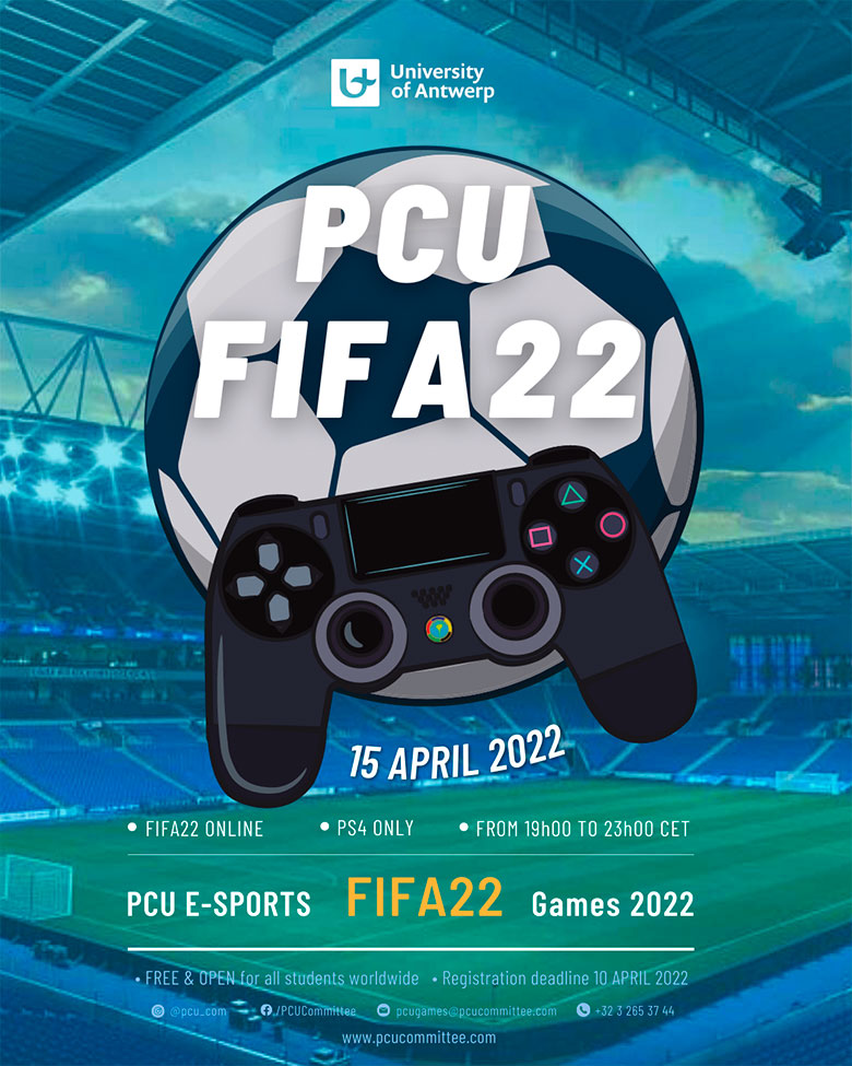 PCU ESports Juegos FIFA22