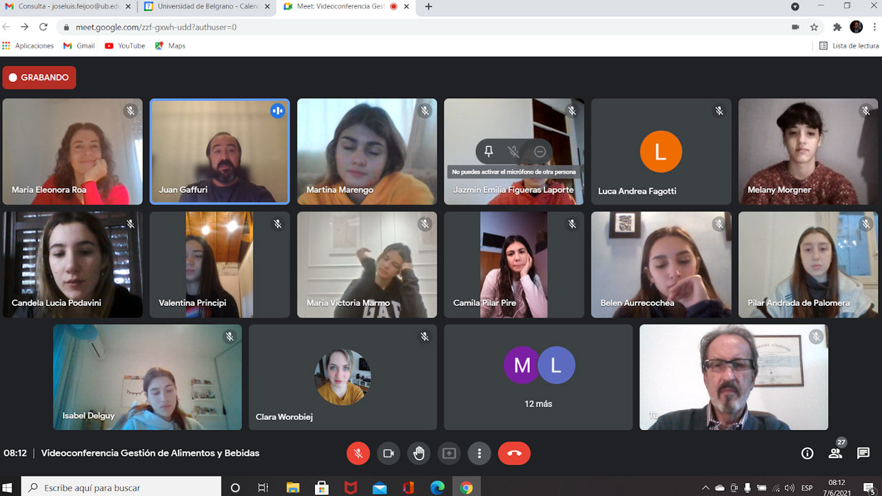 Ciclo de encuentros con profesionales de la industria de la hospitalidad