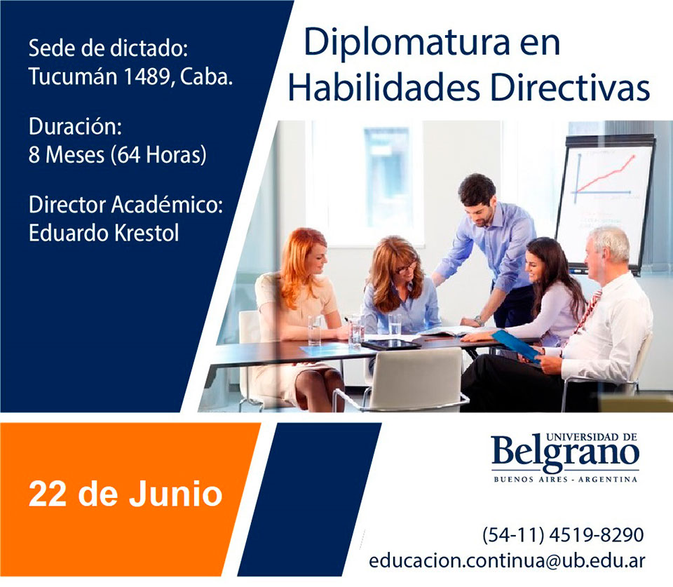 Diplomatura en Habilidades Directivas
