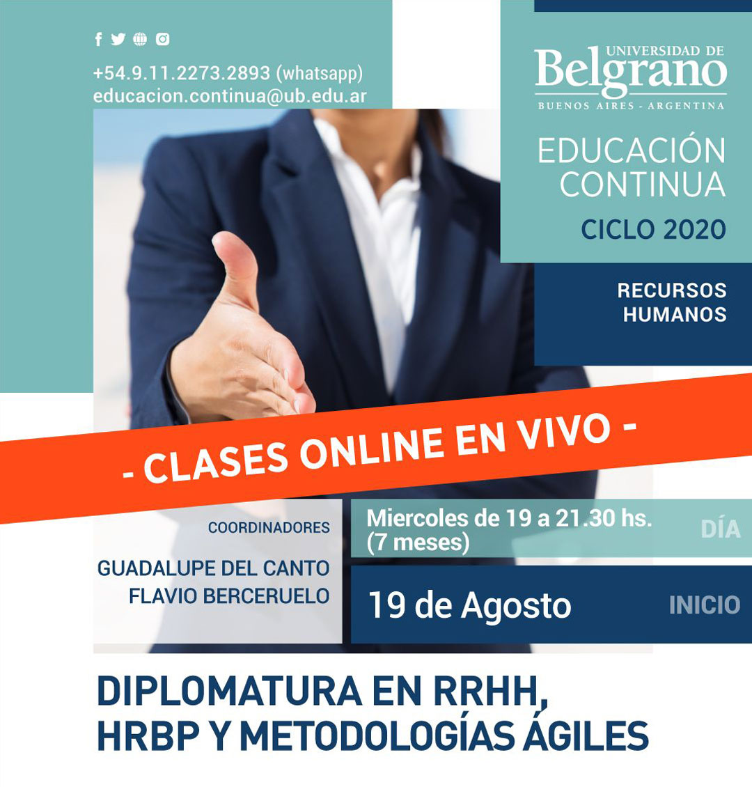 Diplomatura en RRHH, HRBP y Metodologías Ágiles
