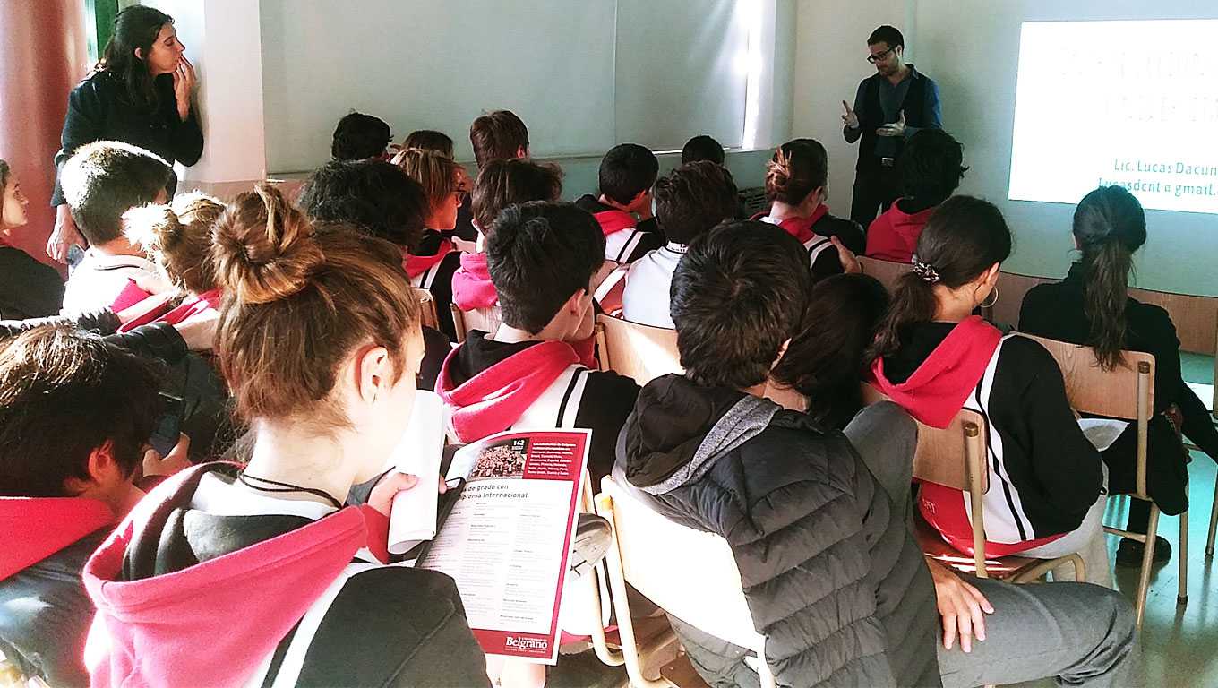 Universidad de Belgrano | Escuela Media | Visita al Colegio Chaltel - Don Torcuato