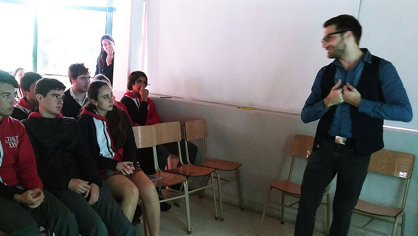 Universidad de Belgrano | Escuela Media | Visita al Colegio Chaltel - Don Torcuato