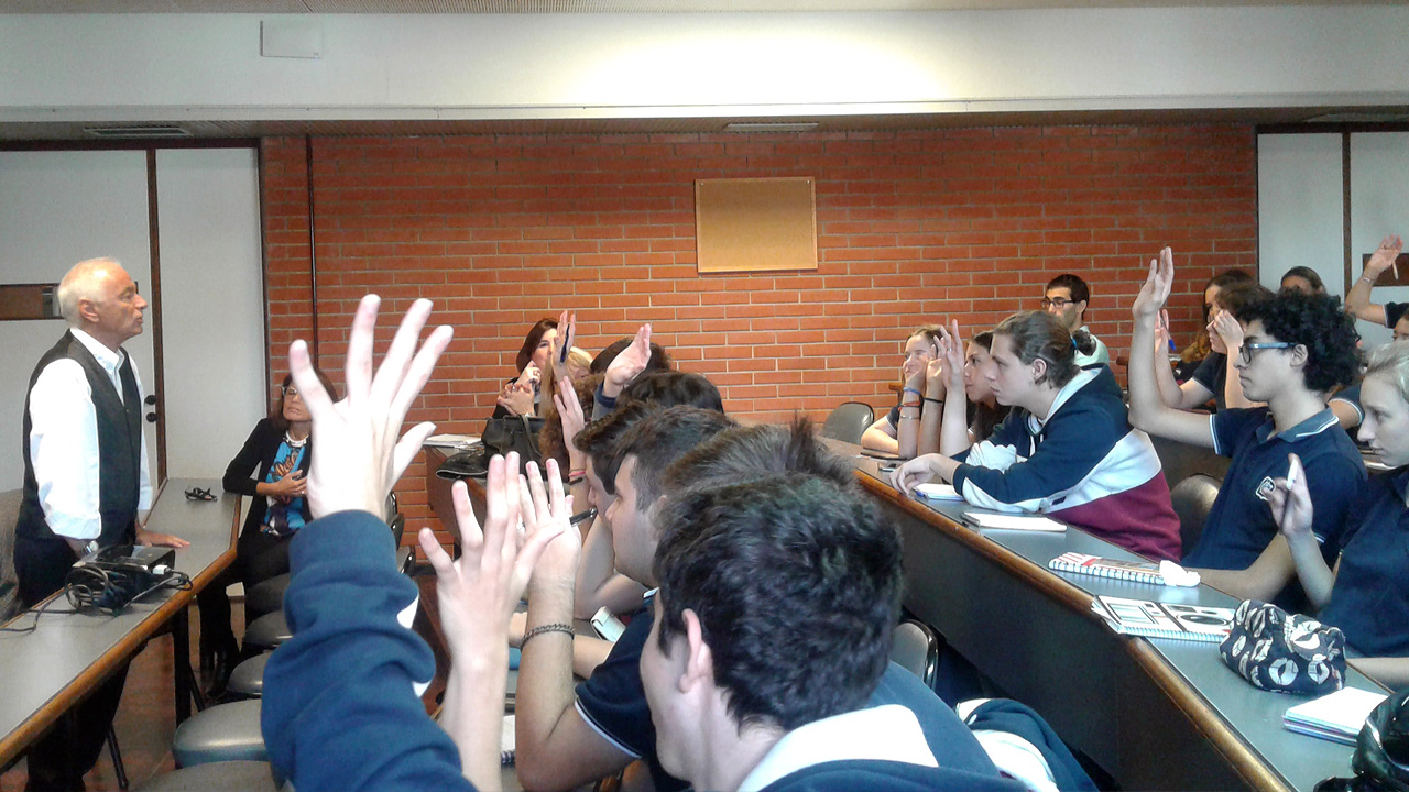 Universidad de Belgrano | Escuela Media | Jóvenes emprendedores del Instituto Nuestra Señora del Sagrado Corazón, visitaron la Universidad