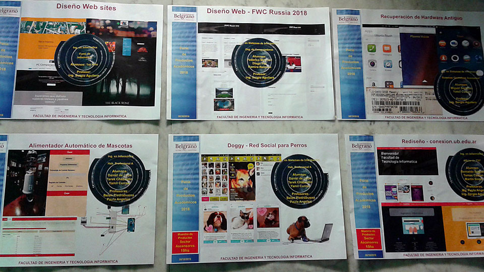 Feria de Productos Académicos UB 2018