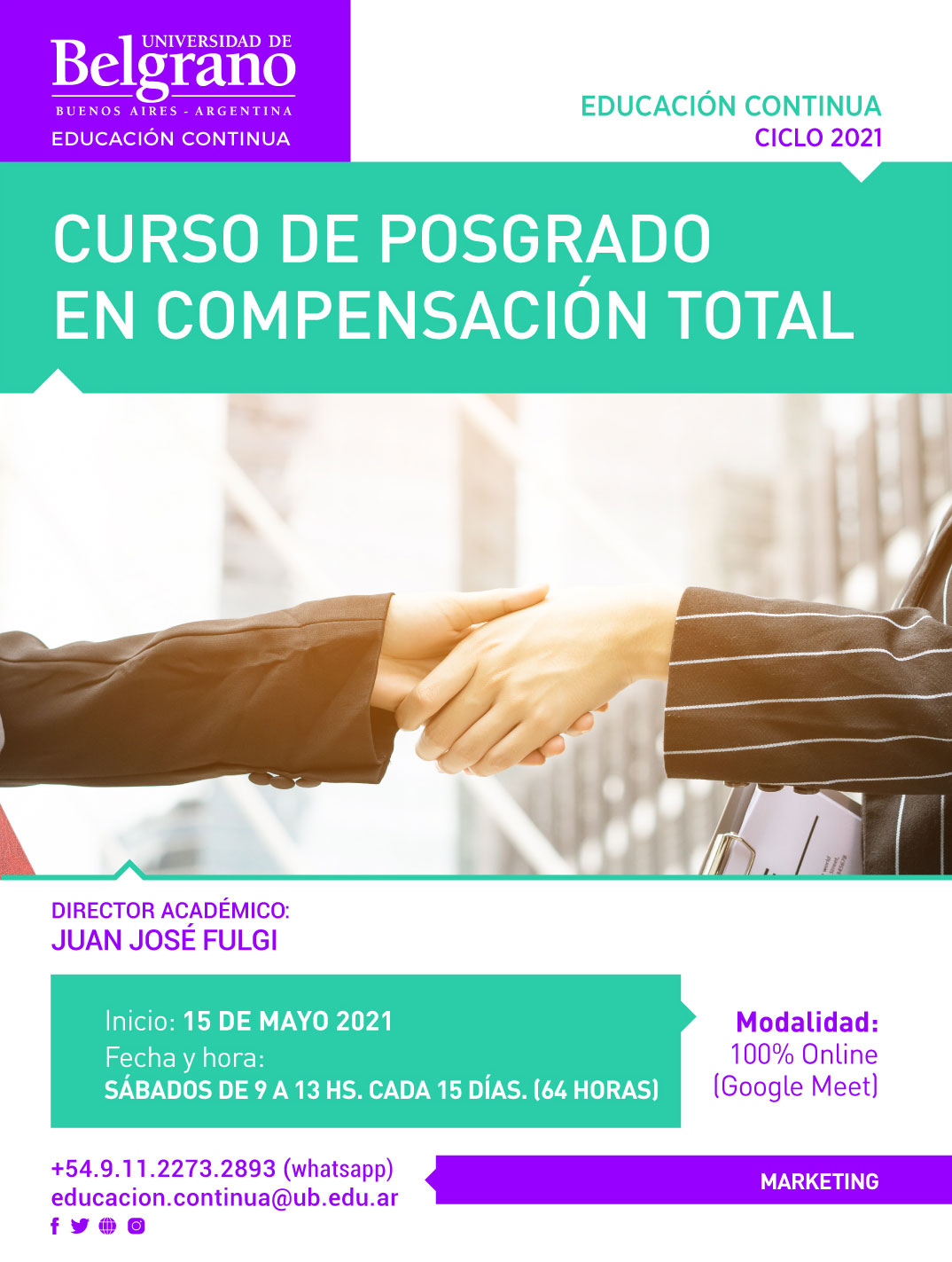 Curso de Posgrado en compensación total