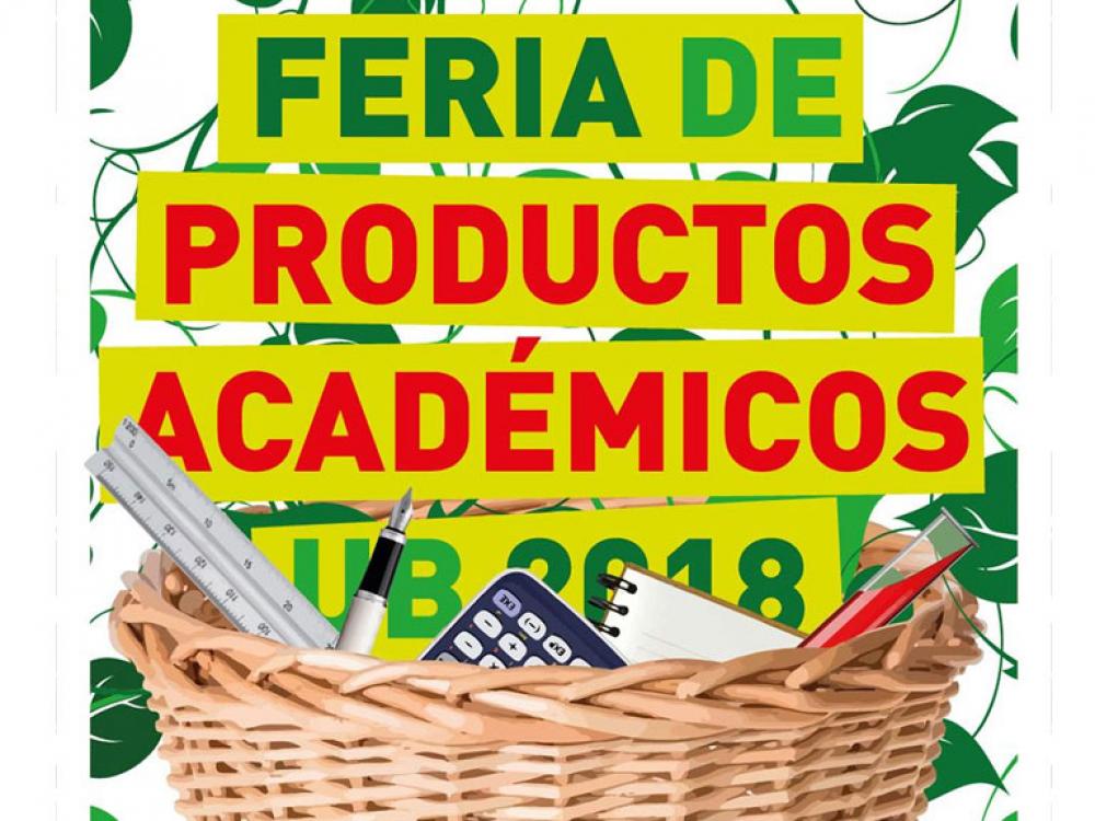 Feria de Productos Académicos 2018