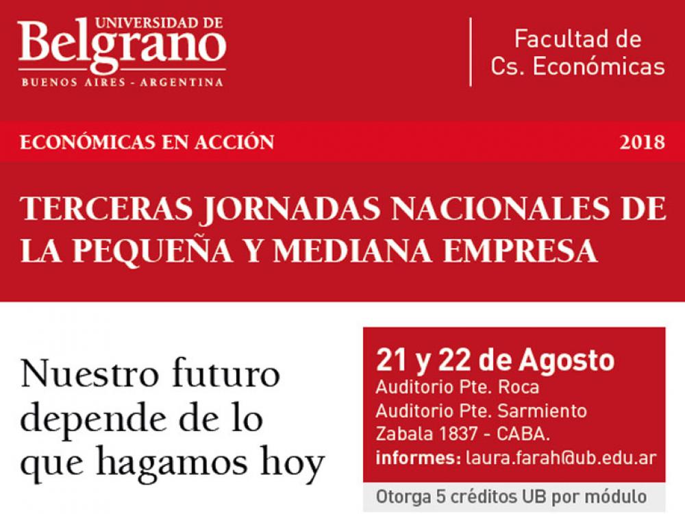 Ecónomicas en Acción | Terceras Jornadas Nacionales para la Pequeña y Mediana Empresa