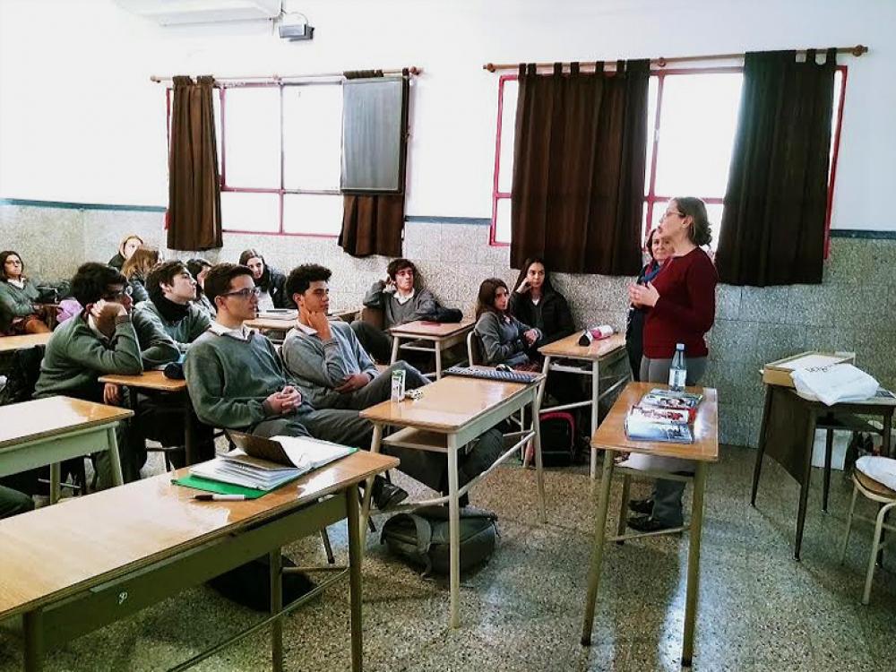 La UB en el Colegio San Román