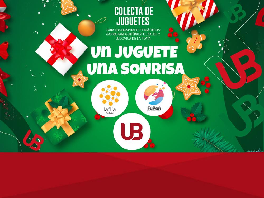 Un juguete una sonrisa: colecta navideña para hospitales pediátricos