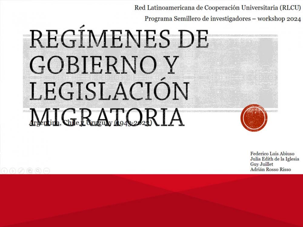 Semillero de Investigadores RLCU