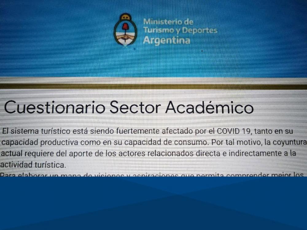 la UB responde al Ministerio de Turismo y Deportes de la Nación
