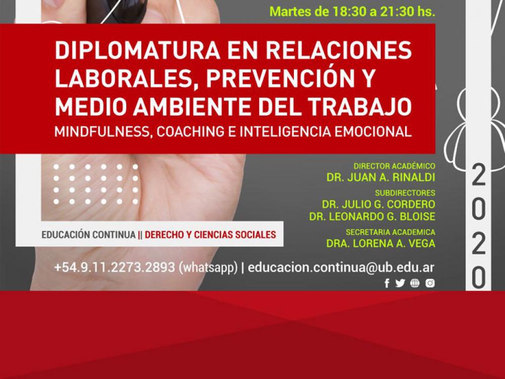 Diplomatura en Relaciones Laborales, Prevención y Medio Ambiente del Trabajo