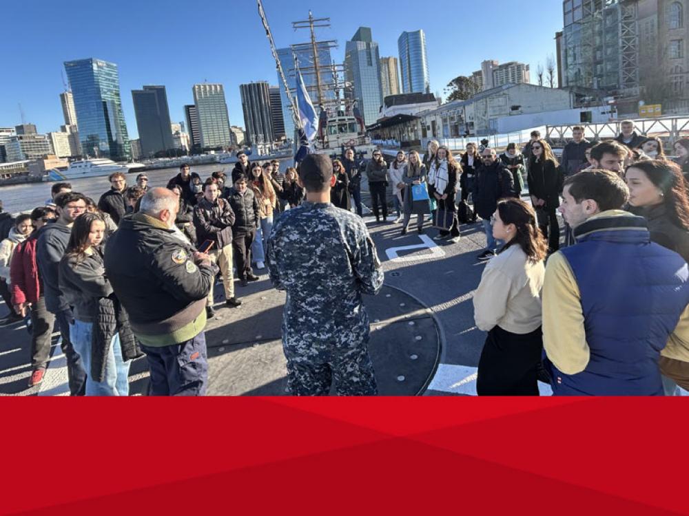 La UB en el Open Day de la Armada Argentina
