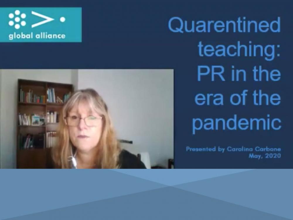 La UB invitada a la Global Alliance for Public Relations and Communication