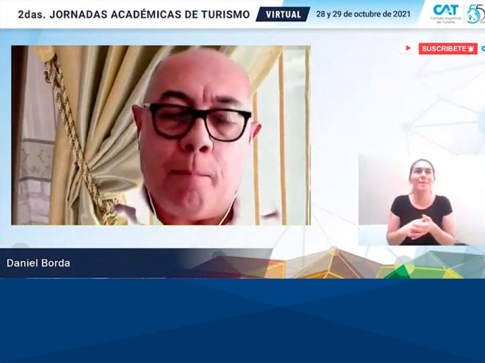 Graduado UB en las 2das. Jornadas Académicas de Turismo