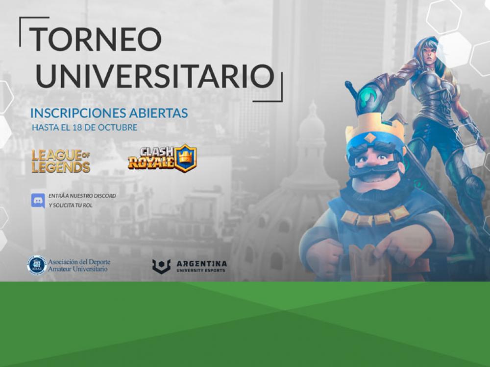 Esports: Torneos Universitarios de League Of Legends y Clash Royale